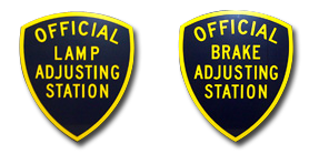 Official Lamp & Brake Adjusting Station