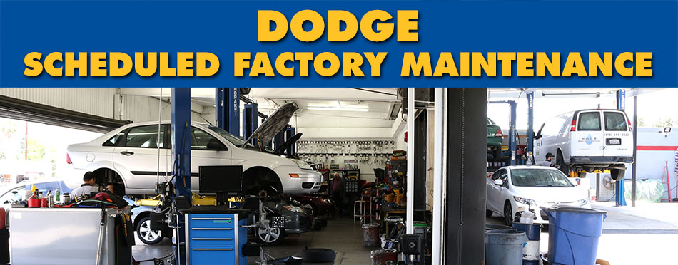 Dodge Scheduled Factory Maintenance