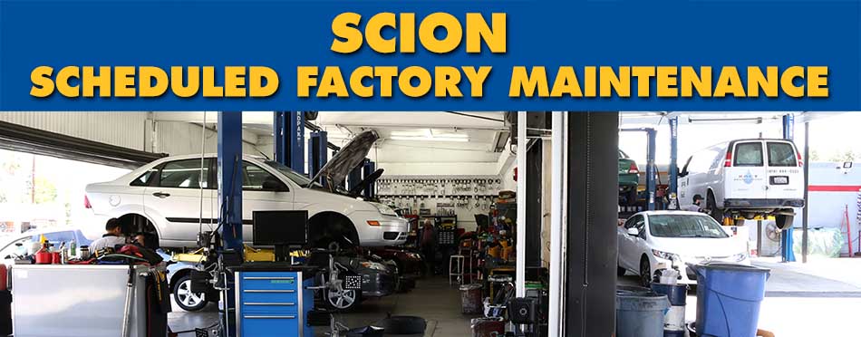 Scion Scheduled Factory Maintenance